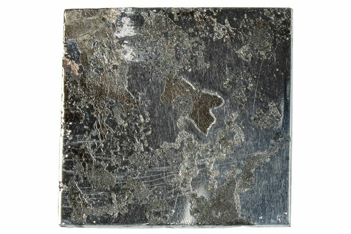 Polished Maslyanino Iron Meteorite Slice ( g) - Russia #258348